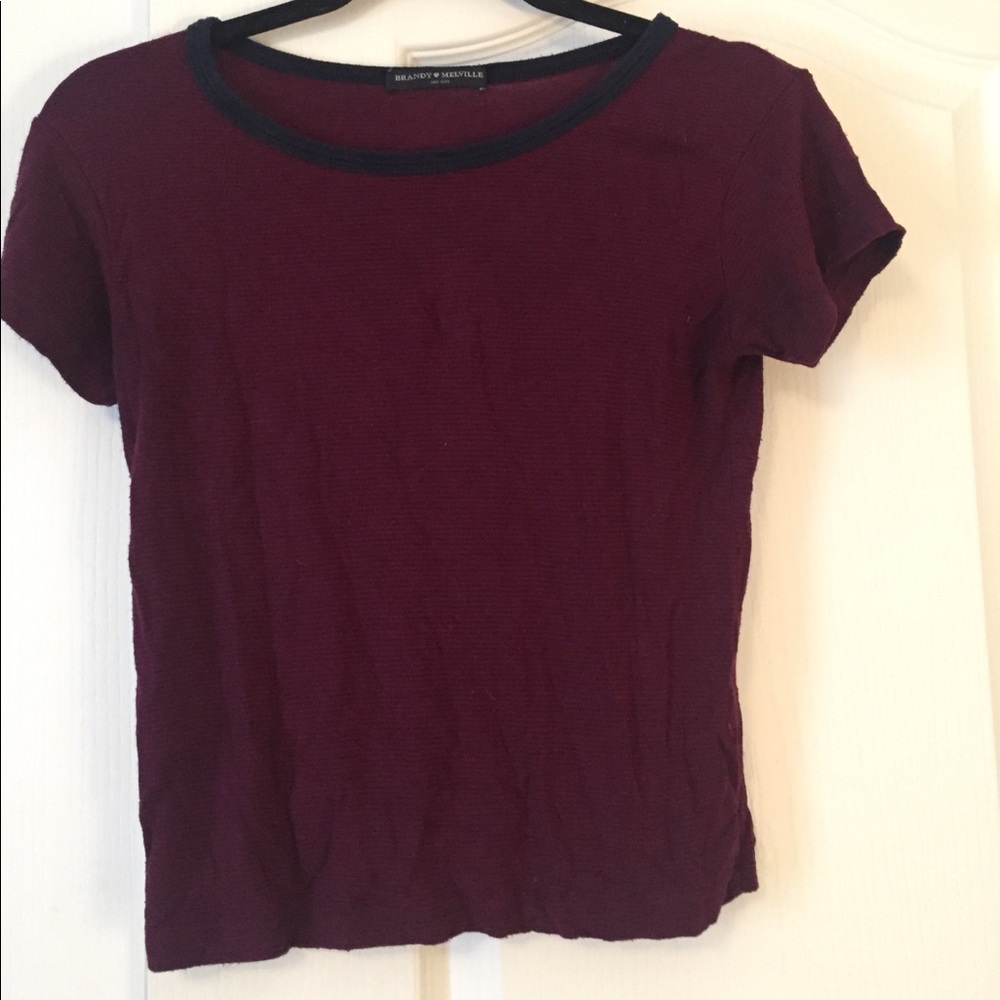 Brandy Melville crop shirt